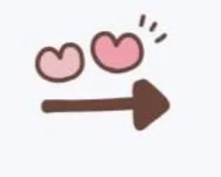 ➰ cute, arrow, kawaii, pink, love, hearts telegram sticker