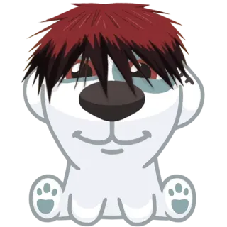 ☺️ dog, animal, cartoon, sticker whatsapp sticker