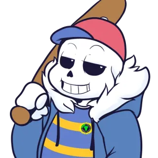 😏 Sans Undertale telegram sticker
