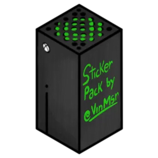 📎 Sticker Pack by @VinMsr xbox, stickerpaket, vinmsr, konsole, gaming telegram sticker
