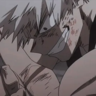 ☠ Bakugo My Hero Academia Anime, Manga, Bakugo, My Hero Academia, Personaje, Acción, Héroe telegram sticker