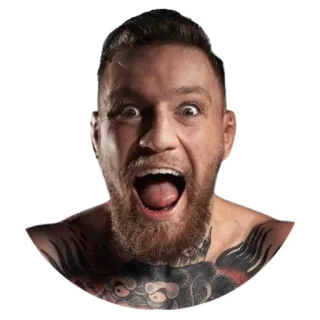 😆 Conor McGregor 康纳·麦格雷戈, MMA, UFC, 格斗选手, 体育 telegram sticker
