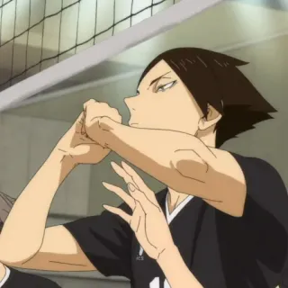 🏷 Tetsurō Kuroo Haikyuu!! Anime, Haikyuu, Tetsuro Kuroo, Voleibol, Personaje, Kuroo whatsapp sticker