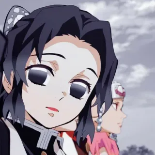 🦋 Shinobu Kocho Demon Slayer Anime, Demon Slayer, Shinobu Kocho, Personagem, Mangá whatsapp sticker