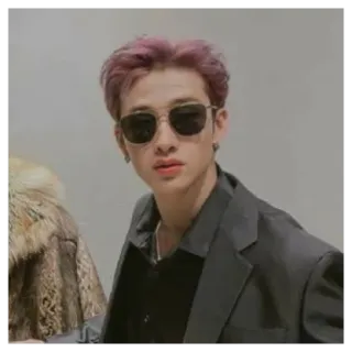 😎 мужчина, солнцезащитные очки, мода, k-pop, портрет whatsapp sticker