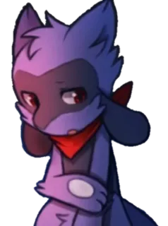 😥 animal, dog, cartoon, illustration, sad, cute telegram sticker