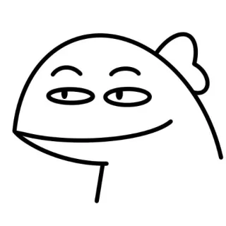 🦖 Meme, Ikan, Lucu, Kartun, Ekspresi, Sarkastik, Sombong whatsapp sticker