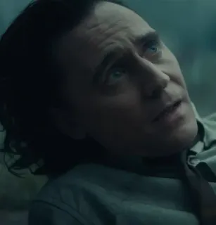 😟 Loki marvel, character, Loki, god of mischief, Tom Hiddleston, tv series telegram sticker