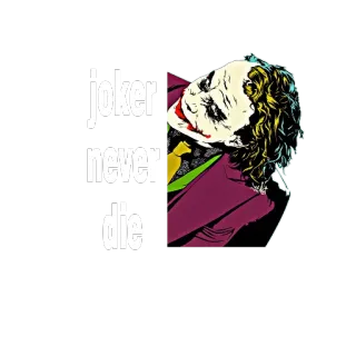 Joker the legend telegram stickers