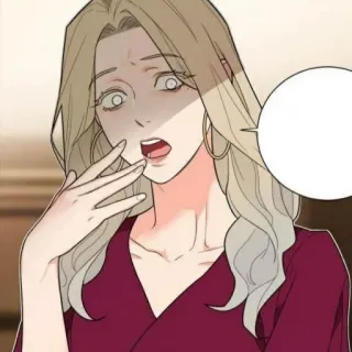 🥢 woman, shocked, cartoon, horror, fear, scared telegram sticker