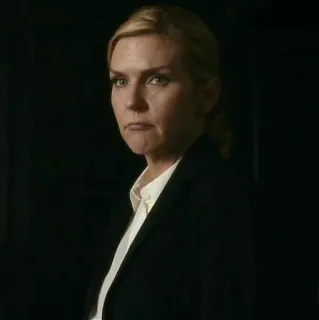 ⚖️ Kim Wexler Better Call Saul lawyer, serious, woman, confident, television telegram sticker