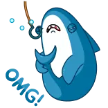 Акулина и Акула @TgEmojis telegram emojis 😳