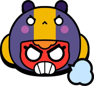 😡 화난, 이모티콘, 만화, 분노, 캐릭터 telegram sticker