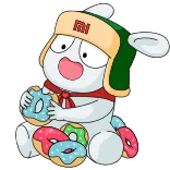 Mi Bunny @TgEmojis telegram emojis 🍩