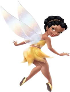 😌 Tinkerbell fairy, wings, cartoon, pixie, magic telegram sticker