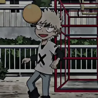 ❤️‍🔥 Bakugo Katsuki My Hero Academia Bakugo, Katsuki, My Hero Academia, Anime, Manga, Karakter telegram sticker