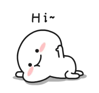 👋 dito medio, offensivo, maleducato, cartone animato, adesivo whatsapp sticker