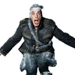 😳 Till Lindemann Rammstein niemiecki, zespół, metal, muzyka, wokalista telegram sticker