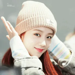 'JISOO' - @Korean_Stickers whatsapp stickers