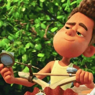 😎 Luca Paguro Luca luca, disney, pixar, cartoon, charakter telegram sticker