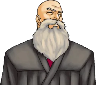 Ace Attorney telegram stickers