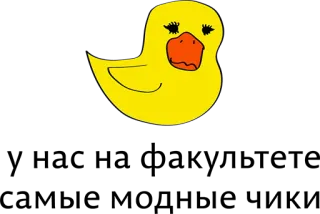 😂 duck, animal, bird, cute, yellow telegram sticker