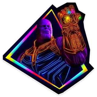 Marvel Infinity War @stickersb2b whatsapp stickers