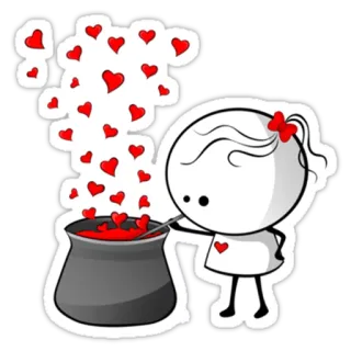 Nadia whatsapp stickers