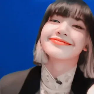 🍓 Lisa kpop, chanteur, idole, lisa, blackpink, musique telegram sticker