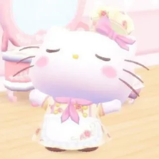 😏 Hello Kitty kawaii, słodkie, hello kitty, kreskówka, sanrio telegram sticker