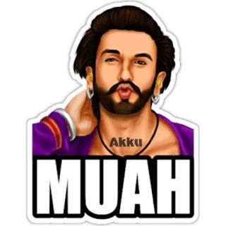 😚 Akku
MUAH beso, muac, bollywood, actor indio, hombre, retrato telegram sticker