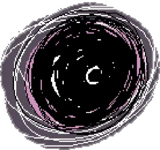 😞 black hole, vortex, swirl, abstract, space, dark whatsapp sticker