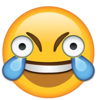 😂 이모지, 웃음, 재미, 유머, 울음 whatsapp sticker