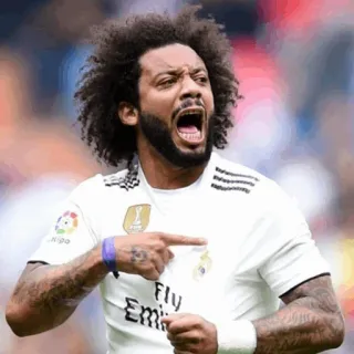 ❇️ Marcelo Marcelo, Calcio, Calcio, Giocatore, Real Madrid, Atleta, Sport telegram sticker