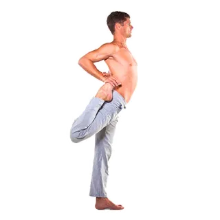 😄 yoga, man, pose, fitness, exercise, balance telegram sticker