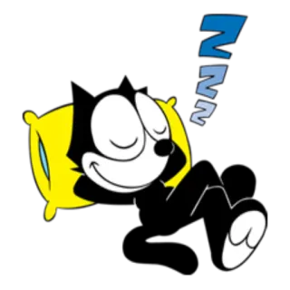 😴 ZZZ dormir, dibujos animados, descanso, zzz, sueño, siesta whatsapp sticker