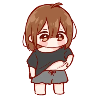 cute @nitsoacashlaf whatsapp stickers