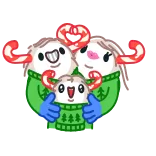 🤗 Warm Wishes теплые пожелания, праздник, приветствие, семья, мультфильм telegram sticker