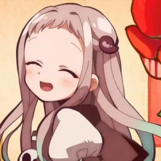 🥯 Nene Yashiro Toilet-bound Hanako-kun Anime, Fofo, Mangá, Personagem, Nene Yashiro, Hanako-kun do banheiro telegram sticker