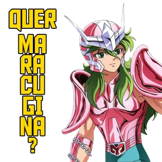 😟 QUER MARACUGINA? Anime, Manga, Sticker, Personaggio telegram sticker