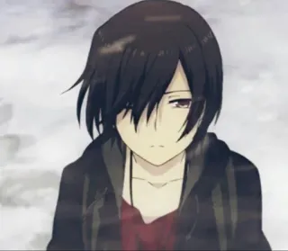 🥀 anime, manga, sad, emo, character, boy telegram sticker