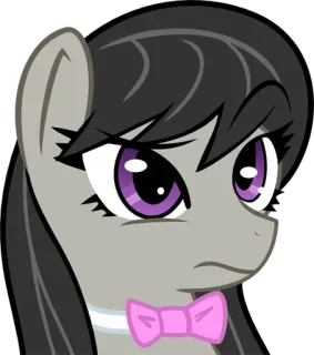 😕 pony, cartoon, animal, cute, animated telegram sticker