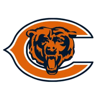 🐻 Chicago Bears deportes, logo de equipo, Chicago Bears, oso, NFL telegram sticker