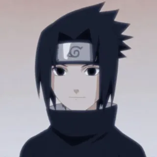 🀄️ Sasuke Uchiha Naruto Аниме, Манга, Ниндзя, Саске, Учиха telegram sticker