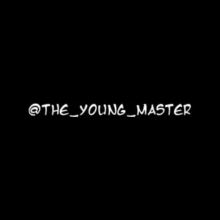 😂 @THE_YOUNG_MASTER telegram sticker