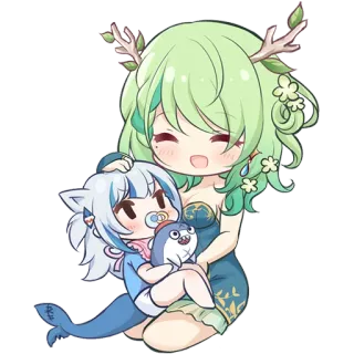Random Chibi 3 (@TodorokiShouto) telegram stickers