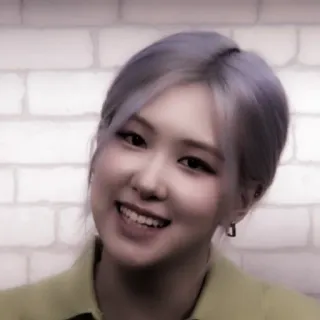 🕊 Rose Роуз, Blackpink, K-pop, Певица, Айдол, Знаменитость, Женщина, Портрет whatsapp sticker
