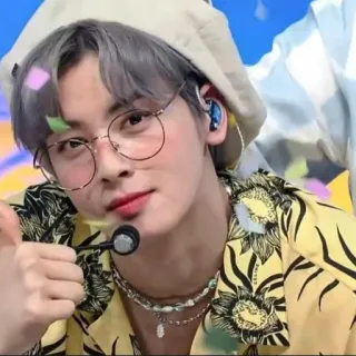 😊 Cha Eun-woo kpop, idol, cantante, attore, astro telegram sticker