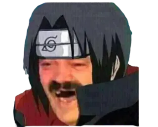 😂 Itachi Uchiha Naruto 动漫, 漫画, 宇智波, 鼬, 忍者 whatsapp sticker