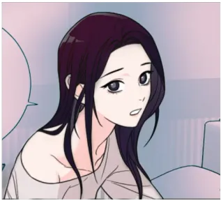 😥 woman, cartoon, illustration, girl, anime whatsapp sticker